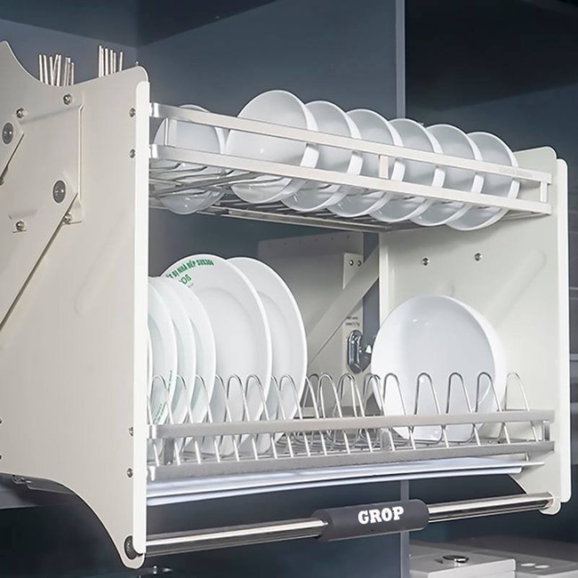 Giá bát nâng hạ inox 304
