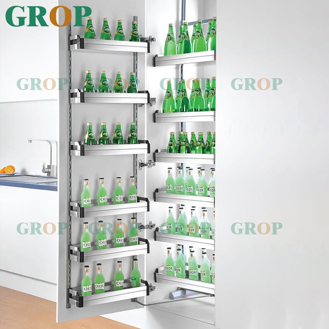 Tủ đồ khô cánh mở inox hộp 6 tầng