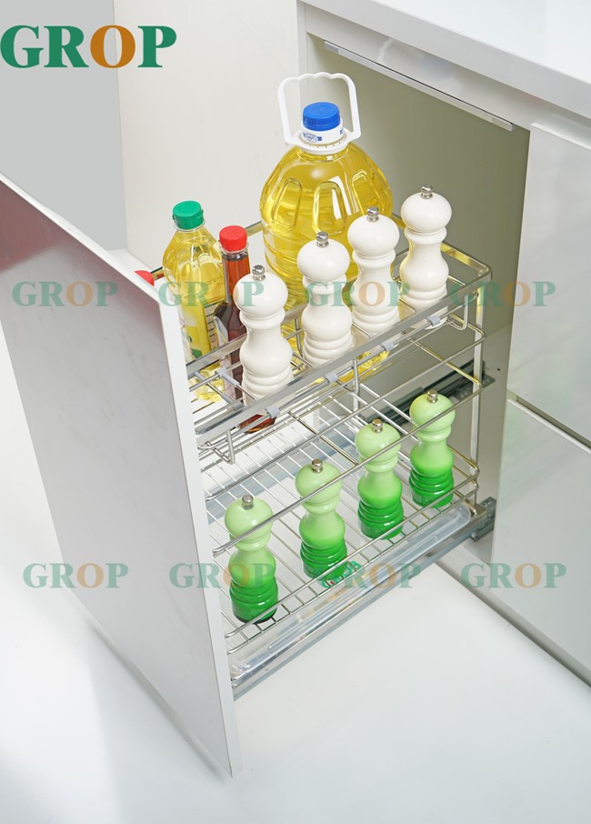 Giá gia vị nan tròn inox 304