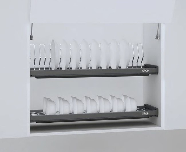 Giá bát cố định inox 304 nan Oval