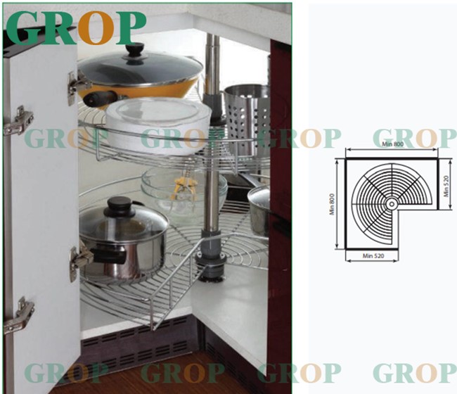 Mâm xoay góc 270, nan sợi