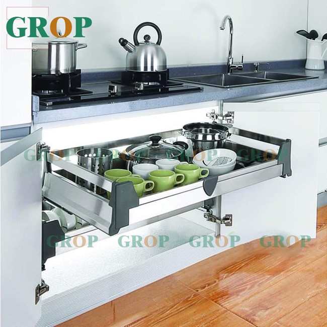Giá xoong nồi inox hộp
