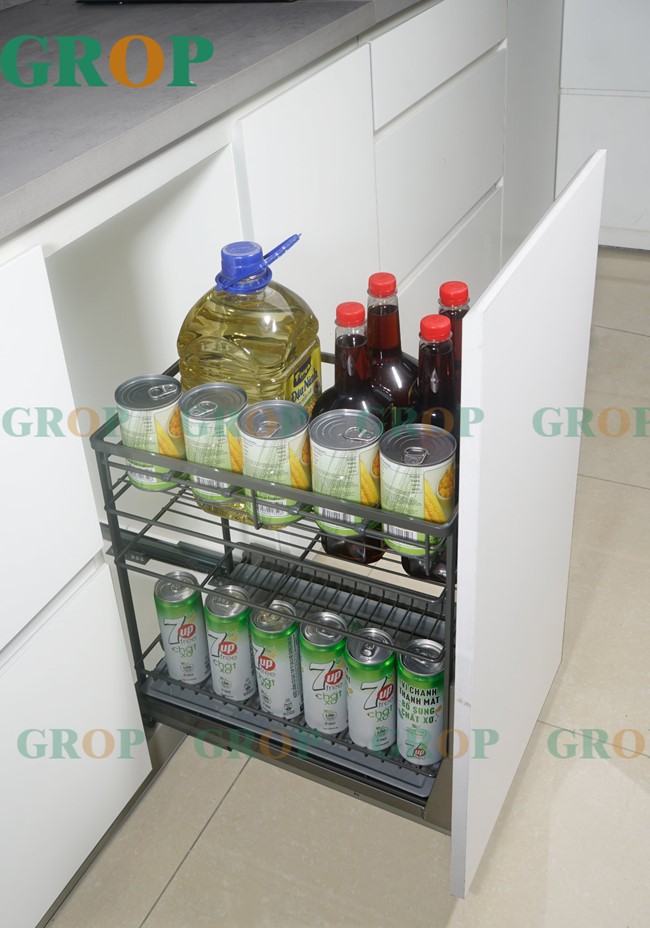 Giá gia vị, dao thớt hợp kim sơn Nano