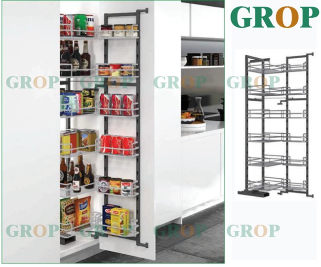 Tủ đồ khô inox 304 nan Oval